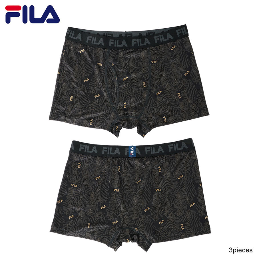 【大きいサイズ】FILA フィラ ボクサーパンツ 大きいサイズメンズ 3枚組 前開き 下着(6871690016)