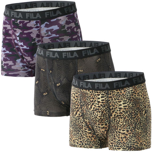 【大きいサイズ】FILA フィラ ボクサーパンツ 大きいサイズメンズ 3枚組 前開き 下着(6871690016)