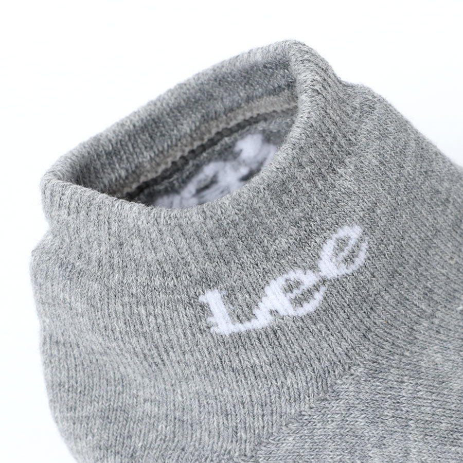 【大きいサイズ】Lee リー スニーカーソックス ショート 短 大きいサイズ 靴下(6878620003)