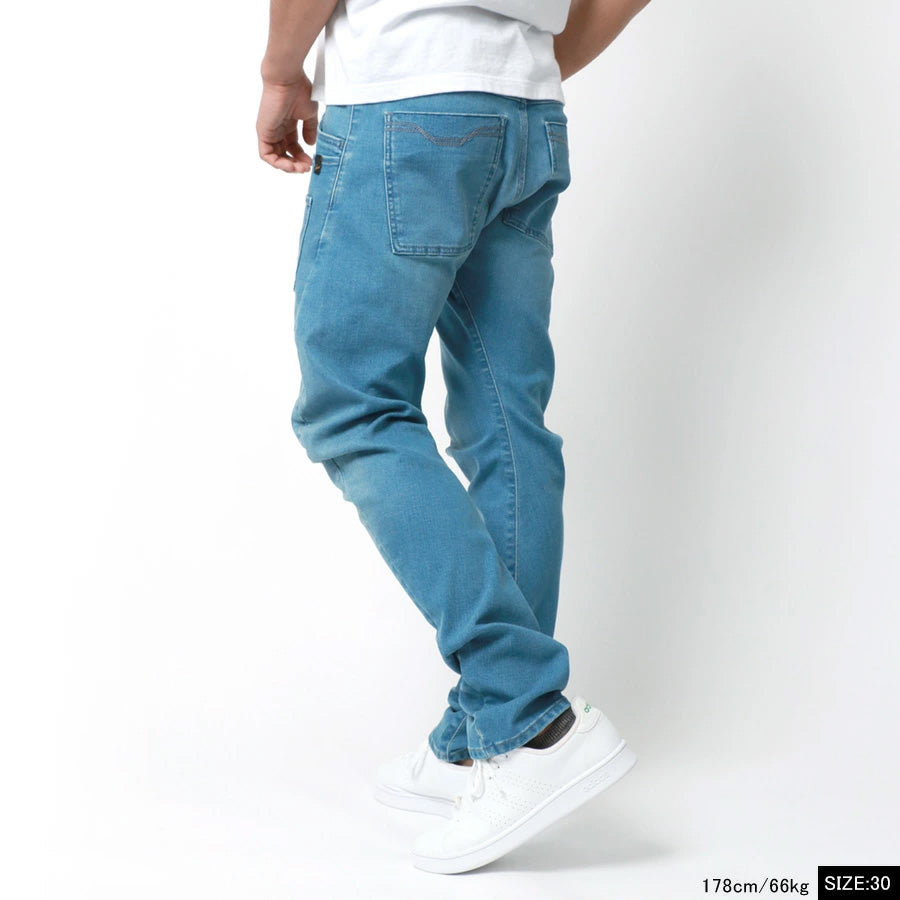 Jeanism EDWIN ジーニズム エドウィン カーゴパンツ ジーンズ メンズ デニムパンツ ジーパン スリム ゆったり アメカジ ストレッチ 大きいサイズ 3D 立体裁断 レギュラーパンツ ズボン ウォッシュ加工 テーパード(4171500018)