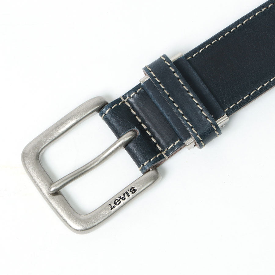 Levi's リーバイス リアルレザー 本革 牛革 ステッチ カジュアルベルト(7718990014)