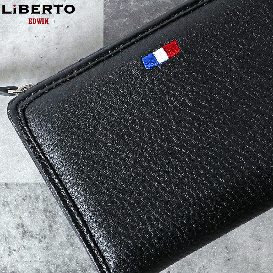 LiBERTO EDWIN リベルト エドウィン 財布 メンズ 本革 二つ折り財布 さいふ サイフ(7738490112)