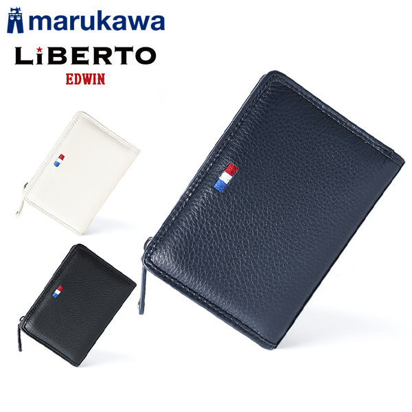LiBERTO EDWIN リベルト エドウィン 財布 メンズ 本革 二つ折り財布 さいふ サイフ(7738490112)