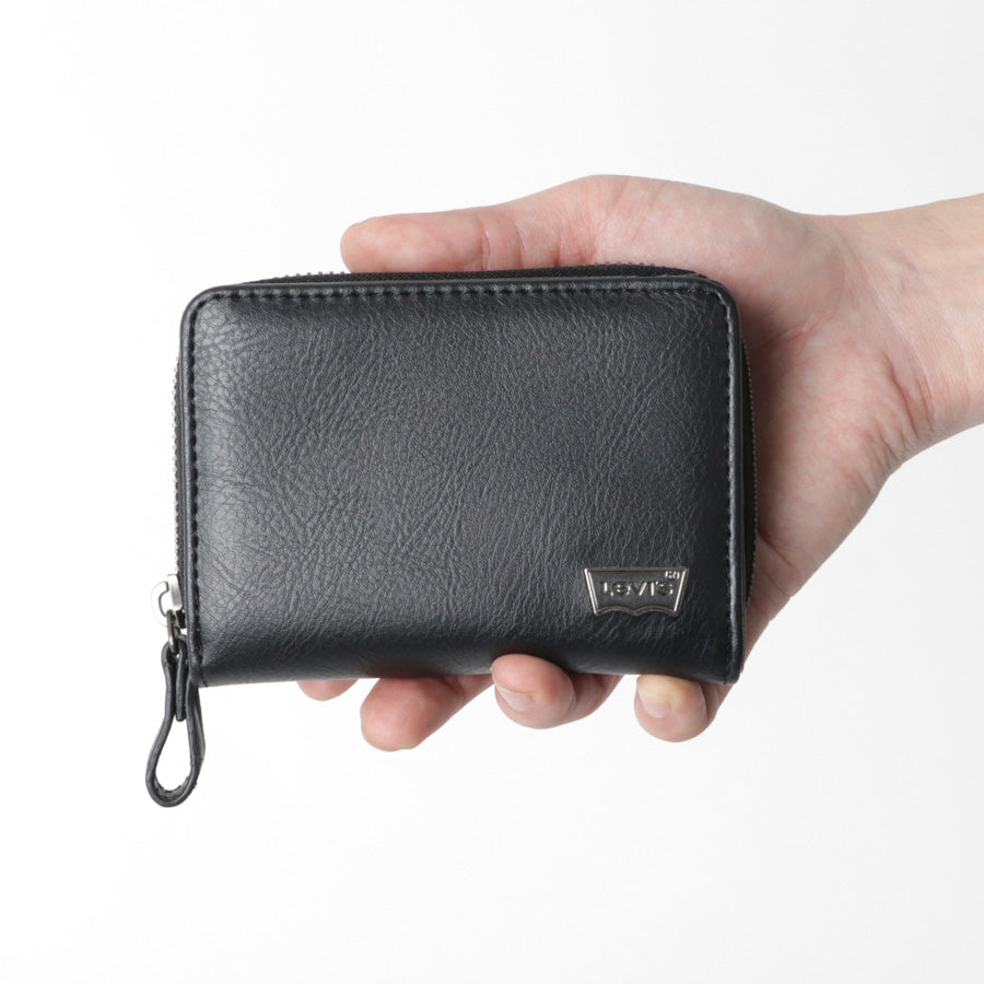 Levi's リーバイス 合成皮革 二つ折り財布(7738990018)