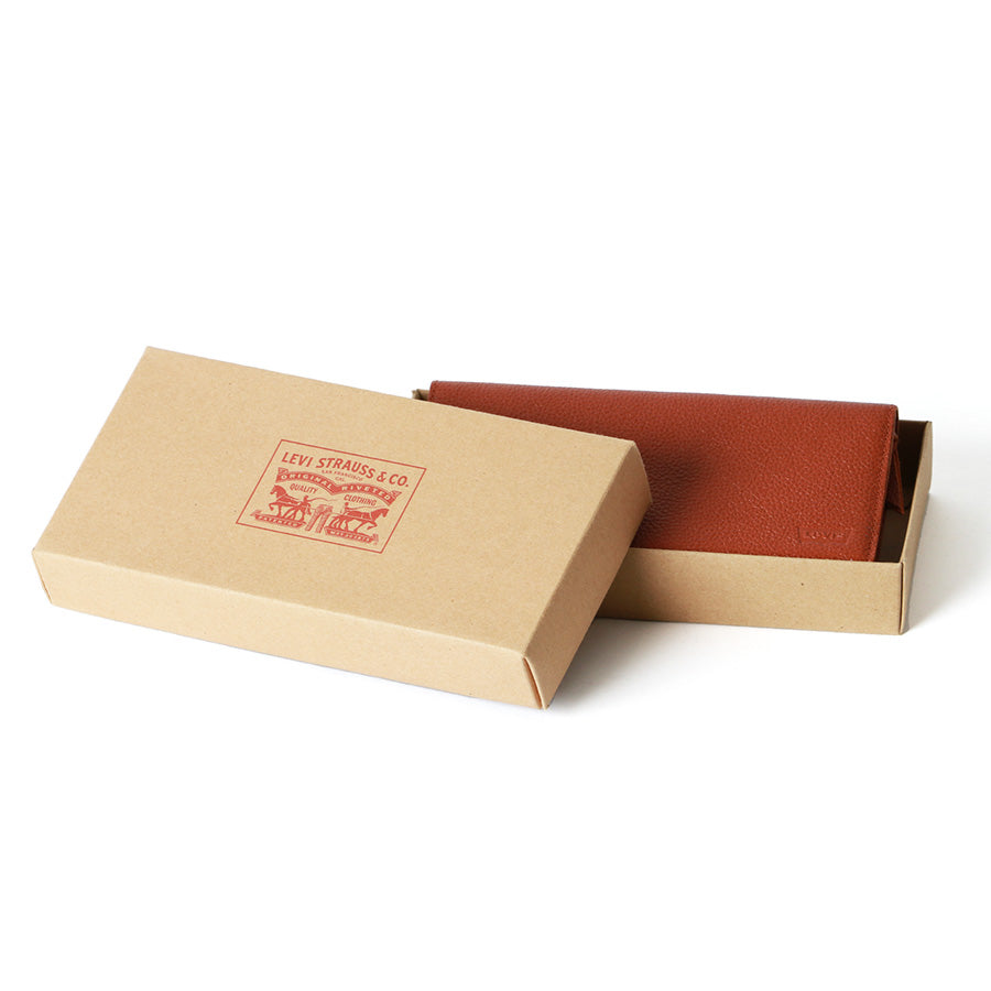 Levi's リーバイス 長財布 本革 牛革 ソフトレザー 長財布 ロングウォレット(7738990032)