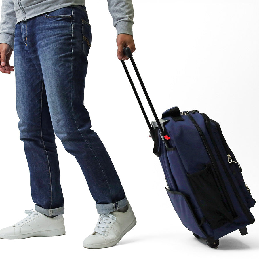 Penfield ペンフィールド キャリーバッグ リュック バックパック 2WAY メンズ レディース ユニセックス キャリーケース ブランド ロゴ 機内持ち込み可 バッグ容量34-42L マチ幅伸長可 キャスター カバー付き(7747320013)