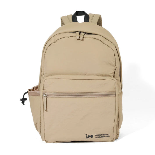 Lee リー リュック メンズ レディース ユニセックス ブランド ロゴ プリント 大容量 バックパック ポリエステル フロントポケット×1 バックポケット×1 サイドポケット×1(7747840012)