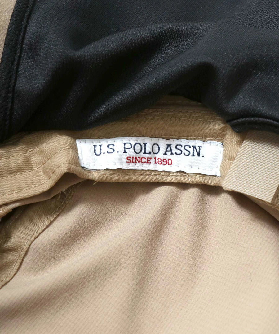 U.S. POLO ASSN. ユーエスポロアッスン サンシェード付 アドベンチャーハット サファリハット メンズ レディース ユニセックス ロゴ ワンポイント刺繍 UVカット 速乾性 リップストップ仕様 デイリーユース(7817140010)