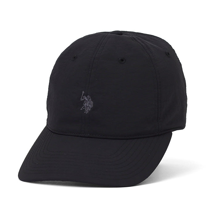 U.S. POLO ASSN. ユーエスポロアッスン ナイロンキャップ メンズ レディース ユニセックス ブランド ロゴ 刺繍 ローキャップ 撥水 吸水速乾 アジャスター付き サイズ調整可 カジュアル スポーツ(7817140011)