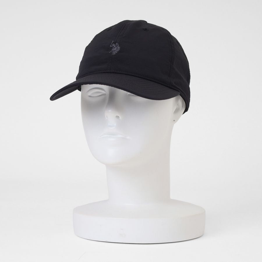 U.S. POLO ASSN. ユーエスポロアッスン ナイロンキャップ メンズ レディース ユニセックス ブランド ロゴ 刺繍 ローキャップ 撥水 吸水速乾 アジャスター付き サイズ調整可 カジュアル スポーツ(7817140011)
