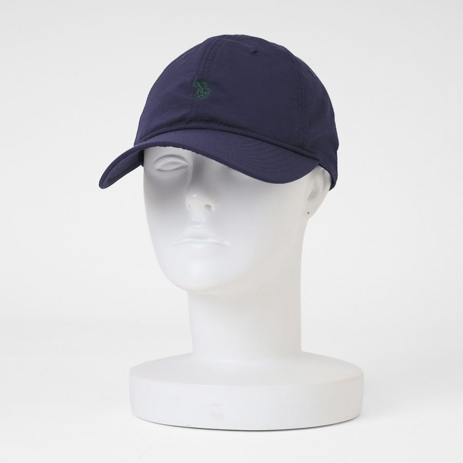 U.S. POLO ASSN. ユーエスポロアッスン ナイロンキャップ メンズ レディース ユニセックス ブランド ロゴ 刺繍 ローキャップ 撥水 吸水速乾 アジャスター付き サイズ調整可 カジュアル スポーツ(7817140011)