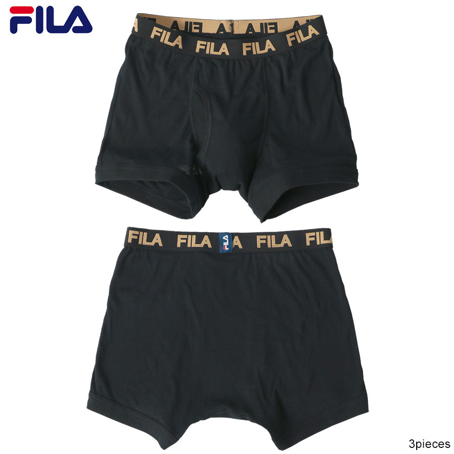 【大きいサイズ】FILA フィラ ボクサーパンツ 大きいサイズ メンズ 3枚セット(6871690001)