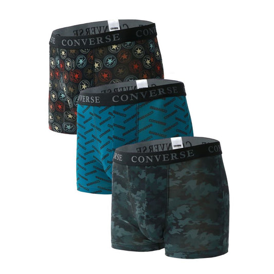 CONVERSE コンバース ボクサーパンツ メンズ 3枚組 前閉じ(7821690024)