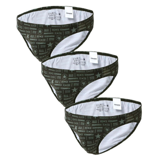 CONVERSE コンバース ビキニパンツ メンズ パンツ 下着 ブランド プレゼント おしゃれ セット 前閉じ 前とじ(7821690033)