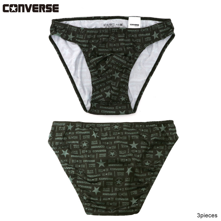 CONVERSE コンバース ビキニパンツ メンズ パンツ 下着 ブランド プレゼント おしゃれ セット 前閉じ 前とじ(7821690033)