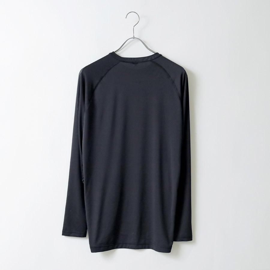 marukawa 疲労対策 サポートウェア Tシャツ メンズ レディース ユニセックス 長袖 インナー Qi-tex チテックス 快適性 機能性 3Dデザイン カットソー トップス ルームウェア 部屋着(7898680042)