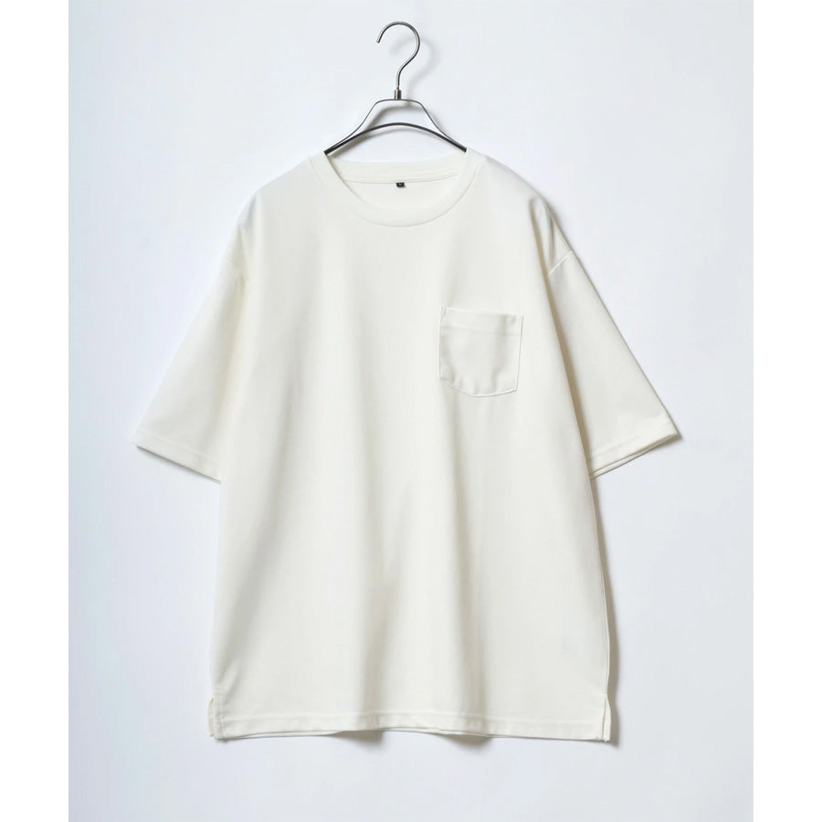 marukawa ドライ ダブルフェイス ポンチ Tシャツ 半袖 メンズ レディース ユニセックス カットソー トップス インナー 速乾性 ストレッチ イージーケア素材 とろみ 快適(0113010049)
