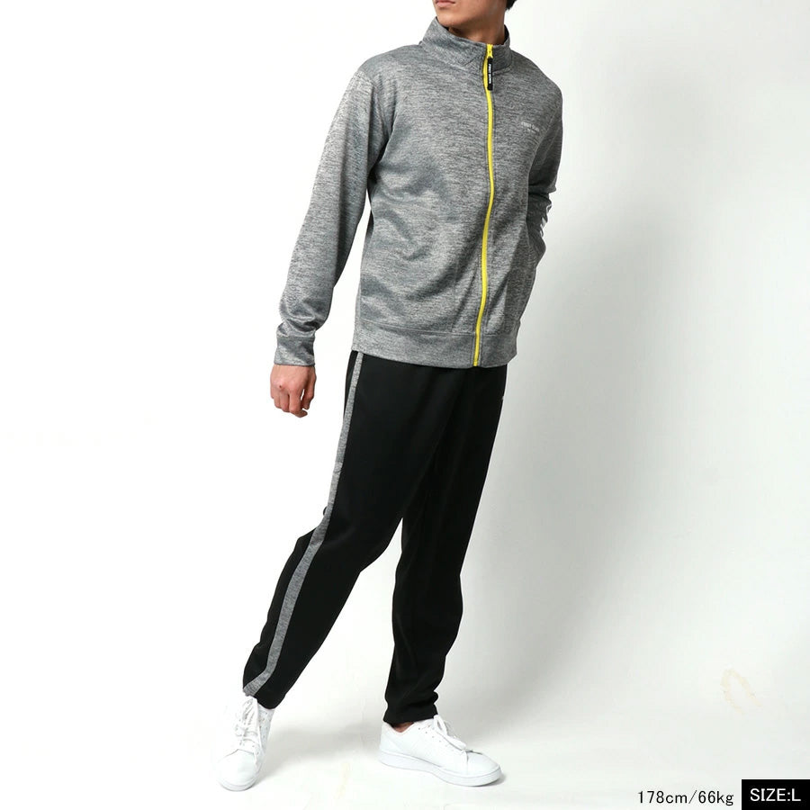 FIRST DOWN ファーストダウン ジャージ 上下 メンズ セットアップ スポーツウェア トレーニングウェア ブランド おしゃれ トップス パンツ 長袖 大きいサイズ ゆったり かっこいい ランニングウェア(0162000016)