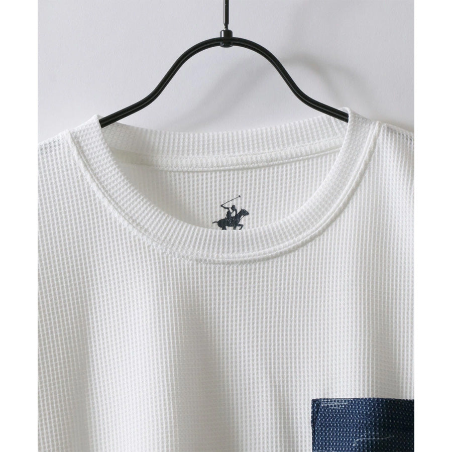 BEVERLY HILLS POLO CLUB ビバリーヒルズポロクラブ 上下セット 夏用 セットアップ メンズ レディース ユニセックス 別注 ルームウェア 部屋着 パジャマ ナイトウェア 半袖Tシャツ ハーフパンツ ドライワッフル(0162280054)