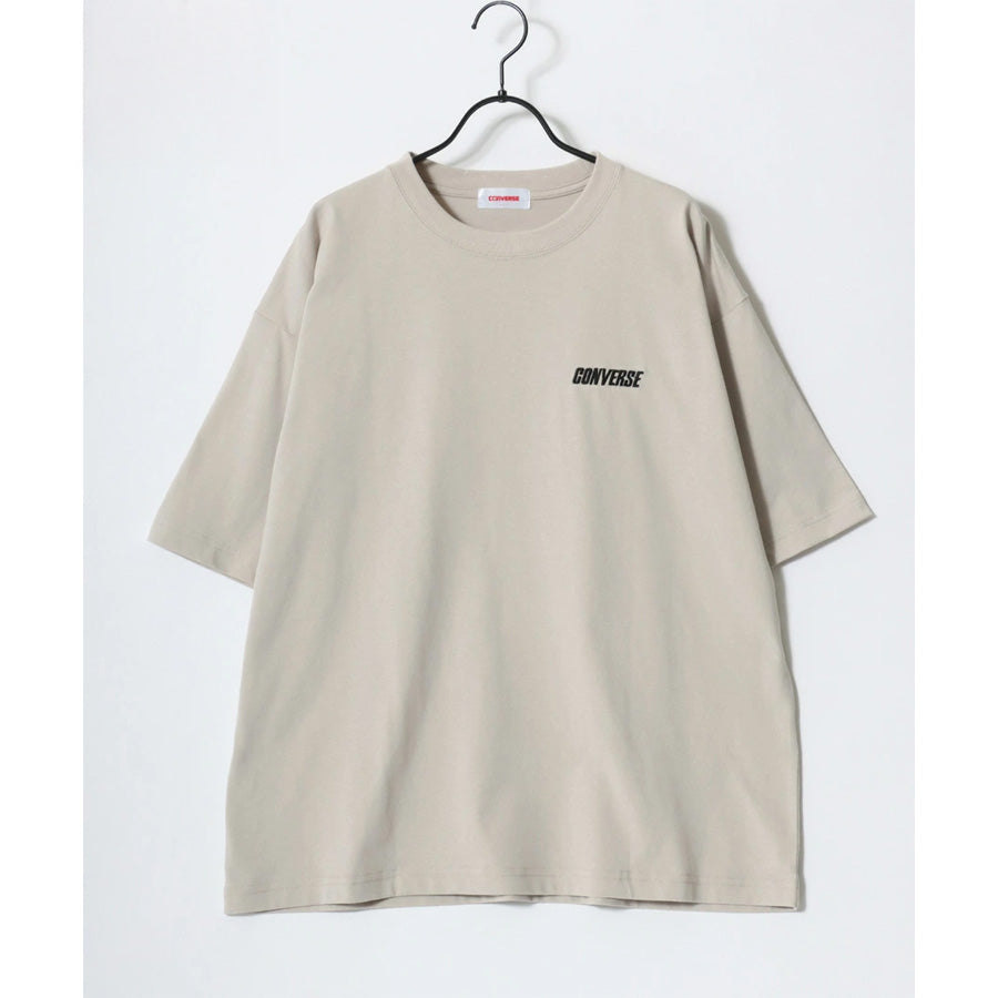 CONVERSE コンバース Tシャツ 半袖 メンズ レディース ユニセックス ブランド COOLMAX 吸水速乾 バックプリント ロゴ ワンポイント イージーケア ドライタッチ(0112281222)