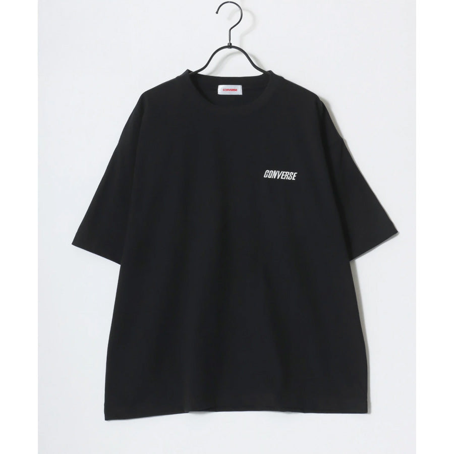 CONVERSE コンバース Tシャツ 半袖 メンズ レディース ユニセックス ブランド COOLMAX 吸水速乾 バックプリント ロゴ ワンポイント イージーケア ドライタッチ(0112281222)