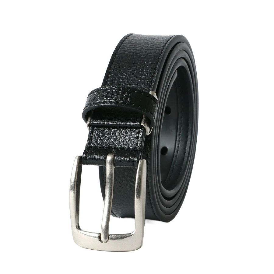 BEVERLY HILLS POLO CLUB ビバリーヒルズポロクラブ ベルト メンズ レザー 全長110cm ながもちベルト レザーベルト 牛革ベルト ブランド ワンポイントロゴ 凹凸 シボ加工 カジュアル シンプル(7718490284)