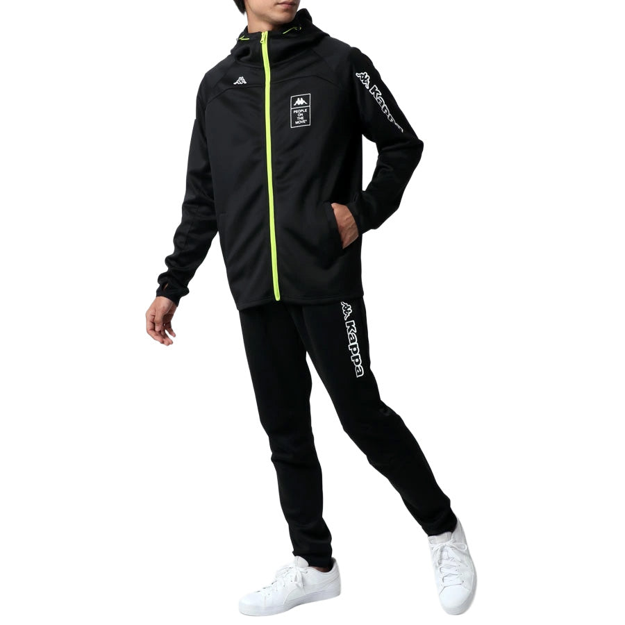 kappa カッパ ジャージ 上下 メンズ セットアップ スポーツウェア トレーニングウェア ブランド おしゃれ トップス パンツ 長袖 大きいサイズ(0165030004)