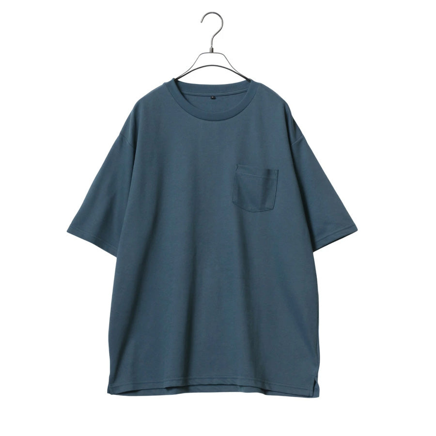 marukawa ドライ ダブルフェイス ポンチ Tシャツ 半袖 メンズ レディース ユニセックス カットソー トップス インナー 速乾性 ストレッチ イージーケア素材 とろみ 快適(0113010049)
