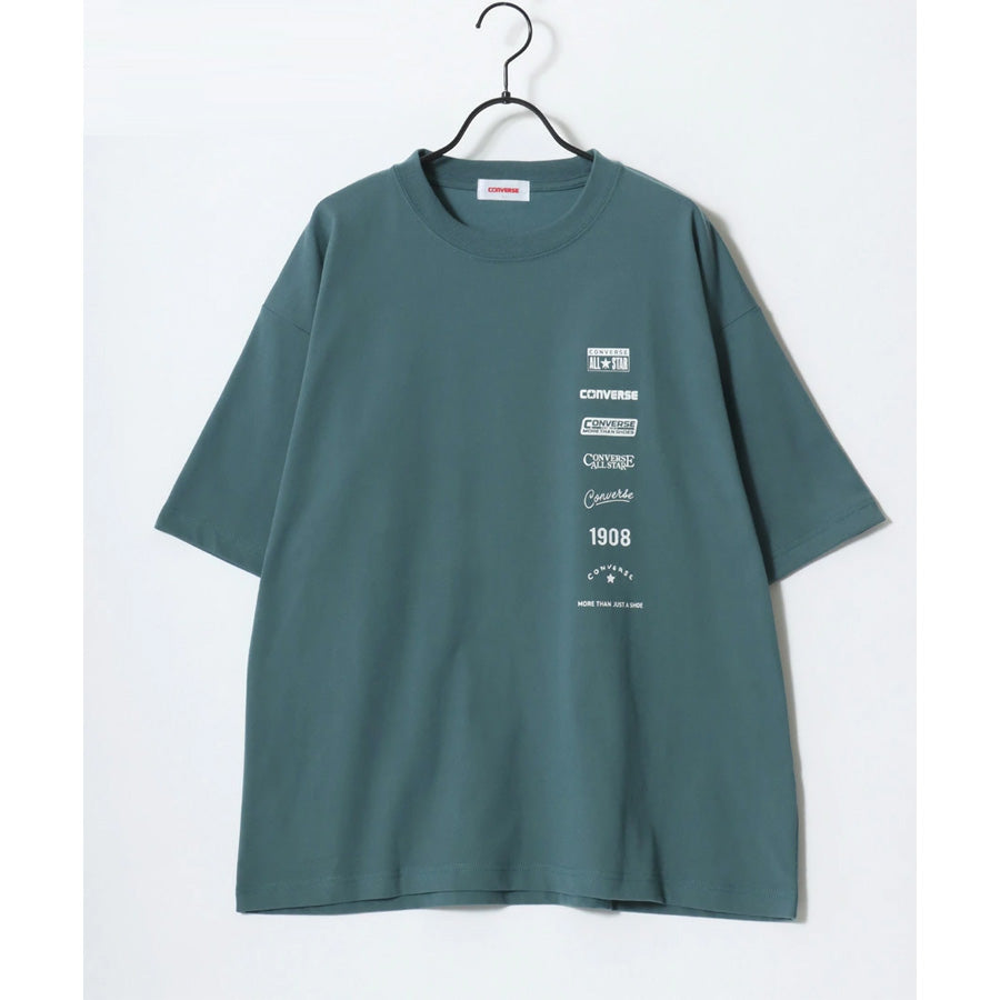 CONVERSE コンバース Tシャツ 半袖 メンズ レディース ユニセックス ブランド COOLMAX 吸水速乾 バックプリント ロゴ ワンポイント イージーケア ドライタッチ(0112281222)