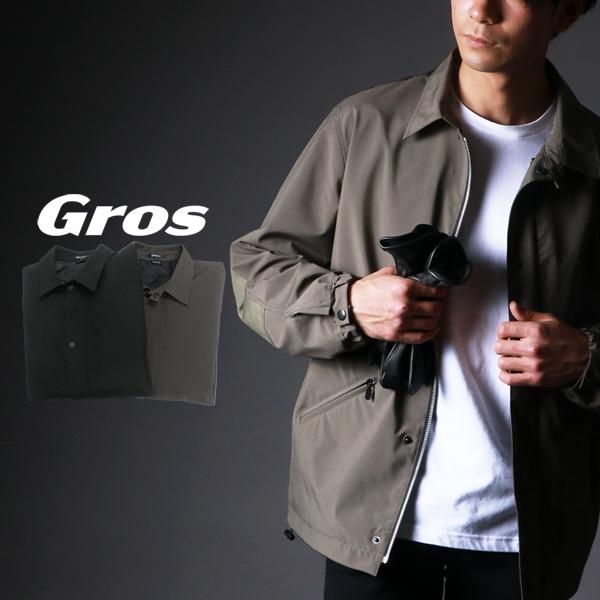 Gros 防風撥水 コーチジャケット バイクジャケット(3142210137)