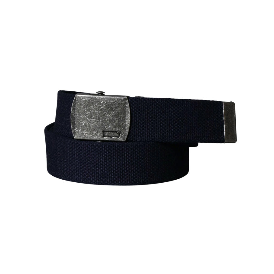 Levi's リーバイス GI ガチャベルト 35mm バックル 日本製 MADE IN JAPAN ブランド ロゴ ロングサイズ カジュアル ワーク 長さの調整~110cmまで可能(7718990101)