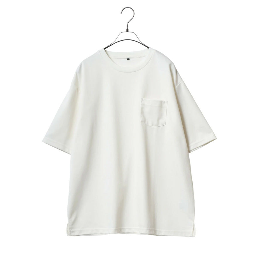 marukawa ドライ ダブルフェイス ポンチ Tシャツ 半袖 メンズ レディース ユニセックス カットソー トップス インナー 速乾性 ストレッチ イージーケア素材 とろみ 快適(0113010049)