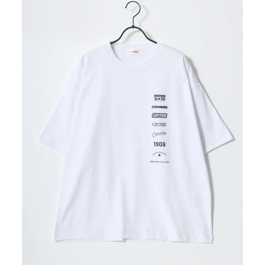 CONVERSE コンバース Tシャツ 半袖 メンズ レディース ユニセックス ブランド COOLMAX 吸水速乾 バックプリント ロゴ ワンポイント イージーケア ドライタッチ(0112281222)