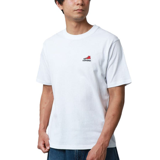 CONVERSE コンバース ワンポイント シューズ 刺繍 Tシャツ(0112281094)