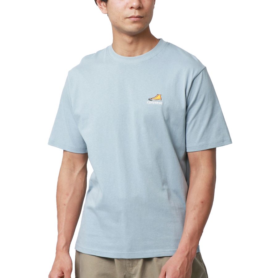 CONVERSE コンバース ワンポイント シューズ 刺繍 Tシャツ(0112281094)