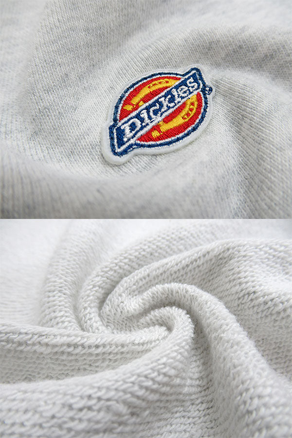 Dickies ディッキーズ 裏毛 ワンポイント 刺繍 ワッペン スエットトレーナー(0121590016)