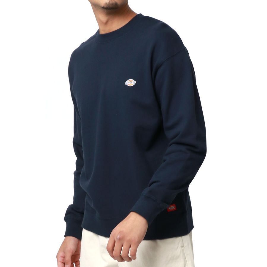 Dickies ディッキーズ 裏毛 ワンポイント 刺繍 ワッペン スエットトレーナー(0121590016)