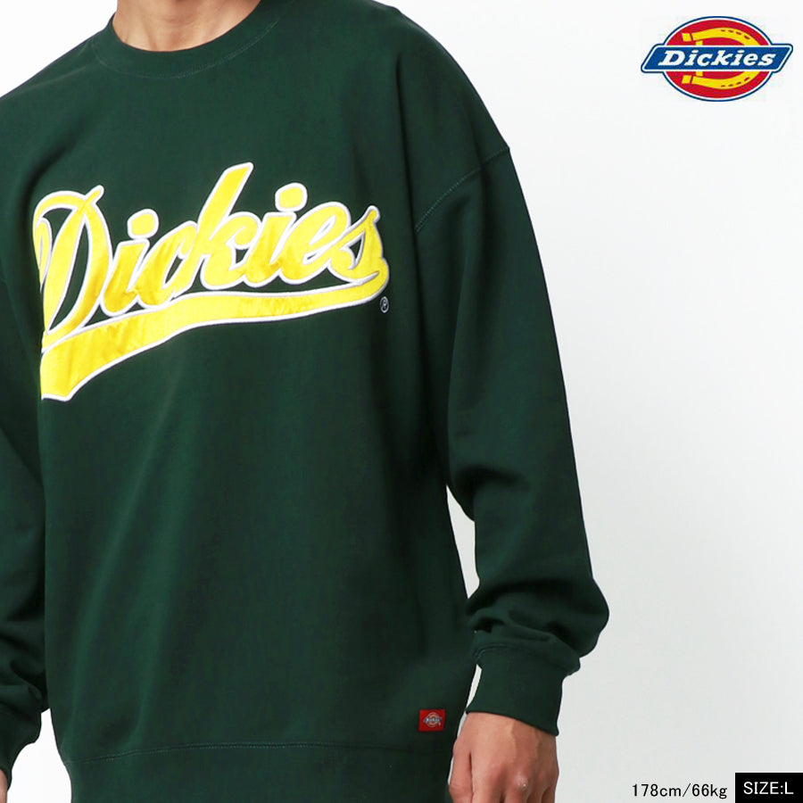 Dickies ディッキーズ 裏毛 カレッジ 刺繍 スウェットトレーナー スエットトレーナー(0121590018)