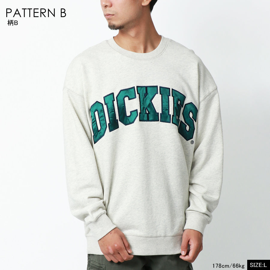 Dickies ディッキーズ 裏毛 カレッジ 刺繍 スウェットトレーナー スエットトレーナー(0121590018)