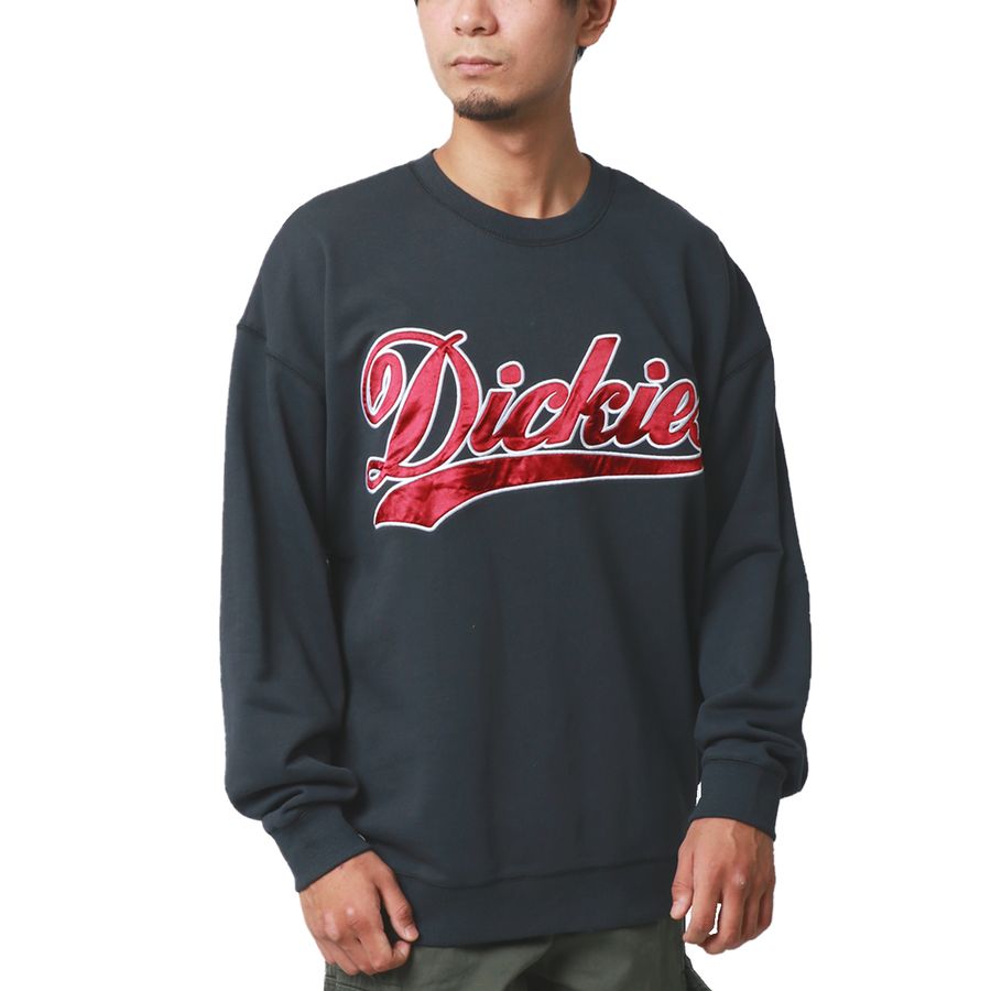 Dickies ディッキーズ 裏毛 カレッジ 刺繍 スウェットトレーナー スエットトレーナー(0121590018)