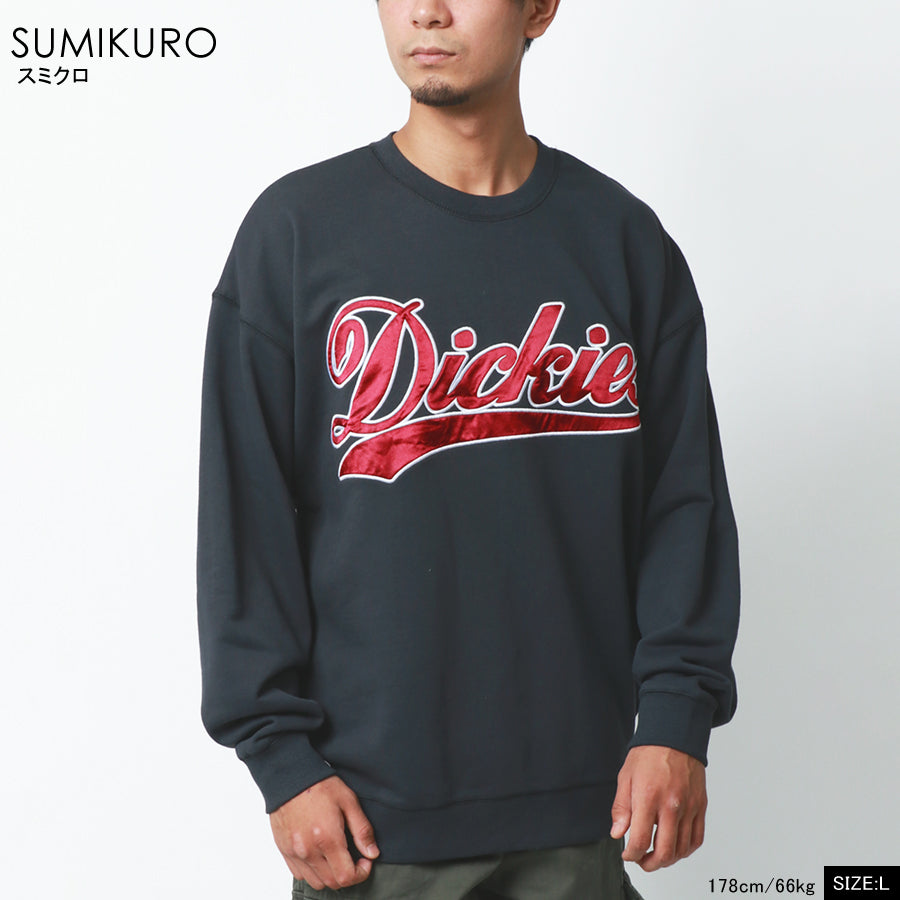 Dickies ディッキーズ 裏毛 カレッジ 刺繍 スウェットトレーナー スエットトレーナー(0121590018)