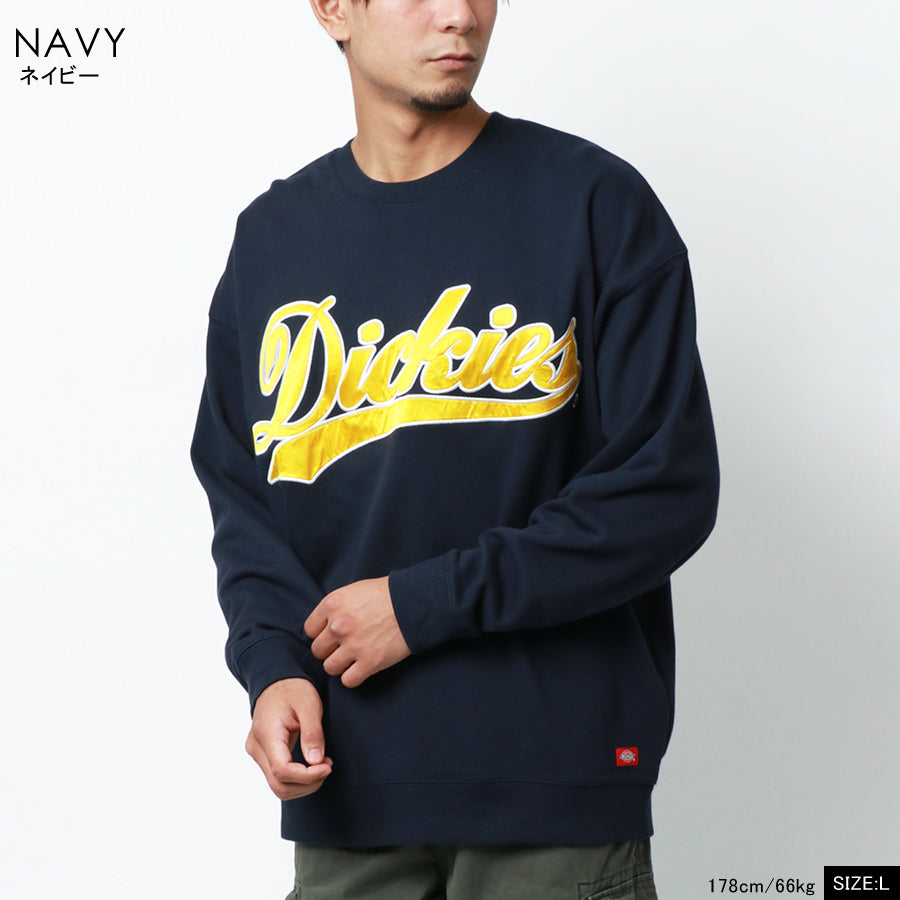Dickies ディッキーズ 裏毛 カレッジ 刺繍 スウェットトレーナー スエットトレーナー(0121590018)
