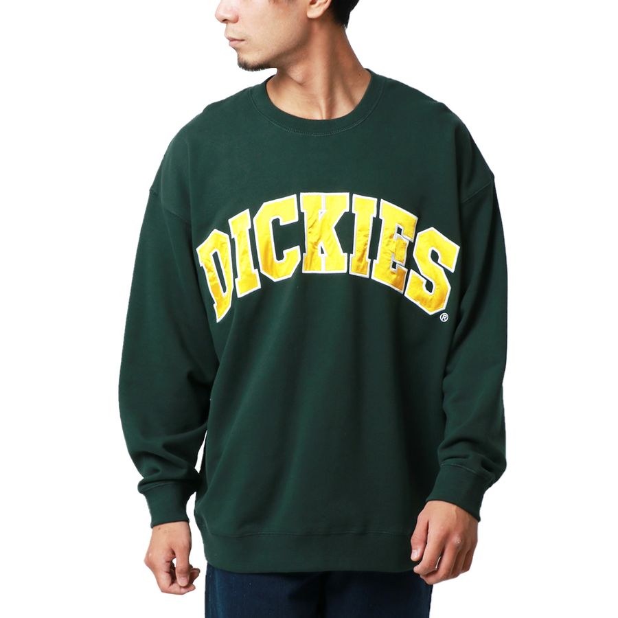 Dickies ディッキーズ 裏毛 カレッジ 刺繍 スウェットトレーナー スエットトレーナー(0121590018)