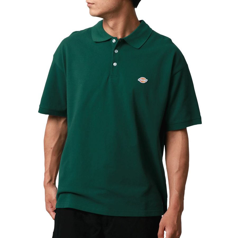 Dickies ディッキーズ 半袖 ポロシャツ 鹿の子 無地 ストリート アメカジ カジュアル(0142280173)