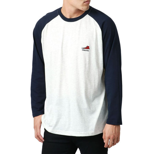 【大きいサイズ】CONVERSE コンバース ロゴ 刺繍 大きいサイズ Tシャツ 長袖(6812280853)