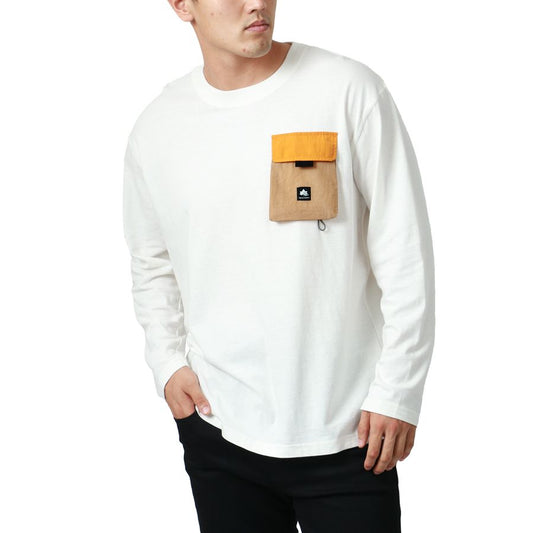 【大きいサイズ】LOGOSPark ロゴスパーク 大きいサイズ 無地 ポケット 付き ポケットT(6812280856)