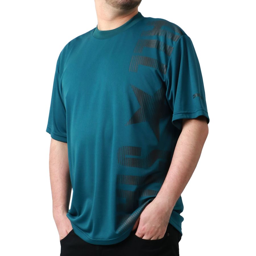 【大きいサイズ】CONVERSE コンバース 大きいサイズ Tシャツ 吸汗速乾 UVカット 接触冷感 ビッグ ロゴ プリント UV対策(6812280887)