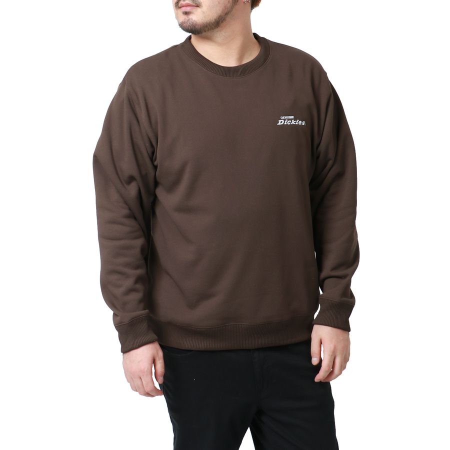 【大きいサイズ】GENUINE Dickies ジェニュインディッキーズ スウェット トレーナー 大きいサイズ キングサイズ 裏起毛 バック ロゴ 刺繍(6822280200)
