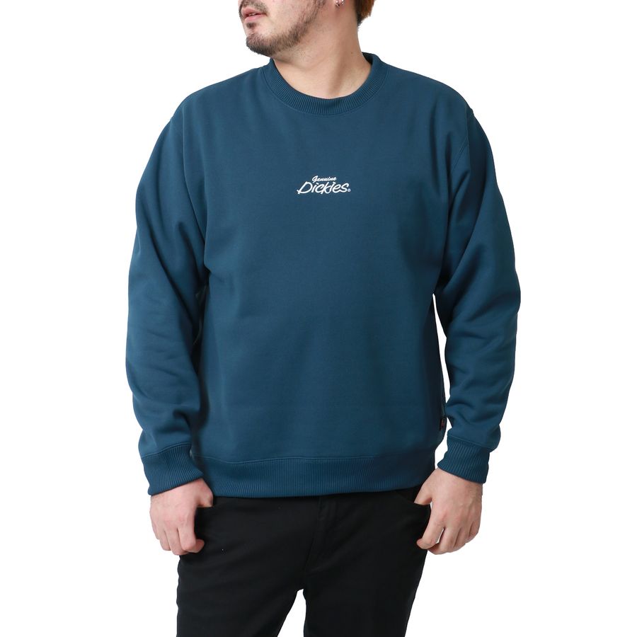【大きいサイズ】GENUINE Dickies ジェニュインディッキーズ スウェット トレーナー 大きいサイズ キングサイズ 裏起毛 バック ロゴ 刺繍(6822280200)