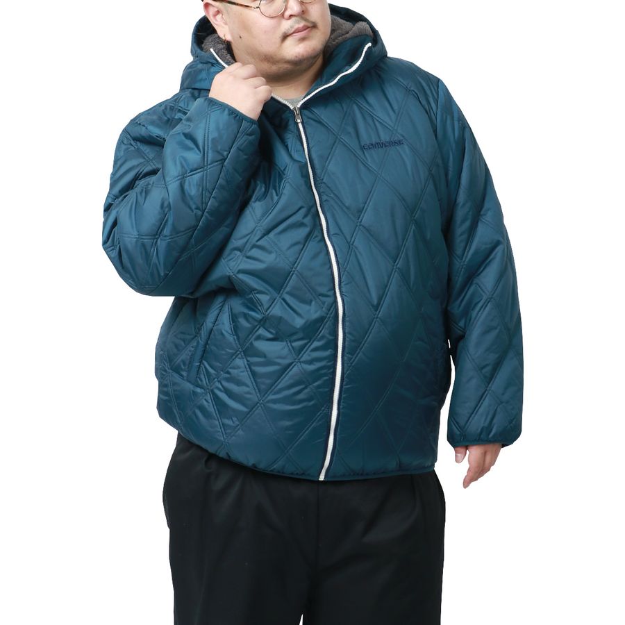 【大きいサイズ】CONVERSE コンバース キルティングジャケット 大きいサイズ キングサイズ 中綿 撥水加工 ジャケット アウター(6852280653)